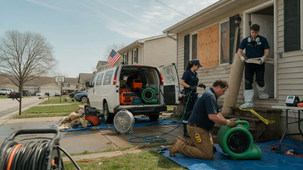 Water Damage Restoration in Warsaw, KY near me